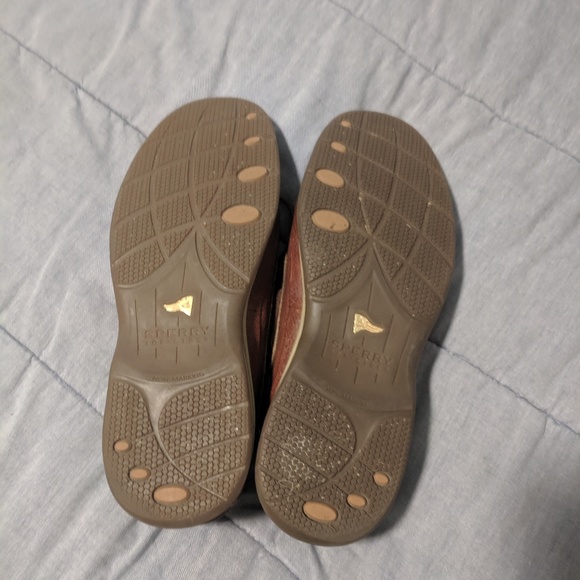 Brown Gold Cup Sperry Boat Shoe Size 10 - Picture 2 of 5